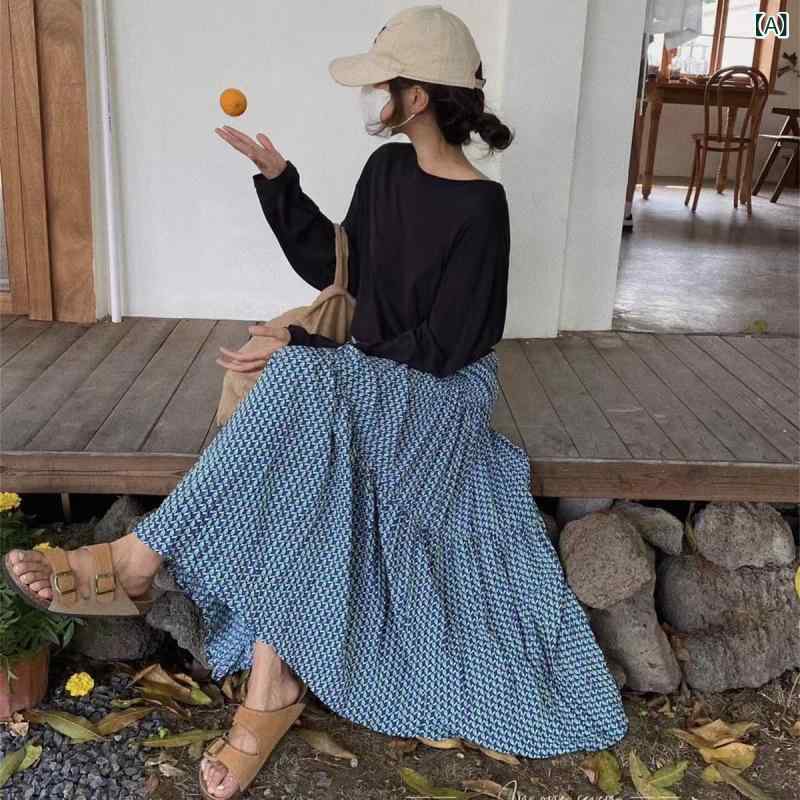 ロングスカート レディース 花柄スカート フレアスカート マキシ丈 ウエストゴム シフォン素材 体型カバー 涼しい 動きやすい 大人カジュアル デイリーコーデ シンプル お出かけ リゾート 春夏秋