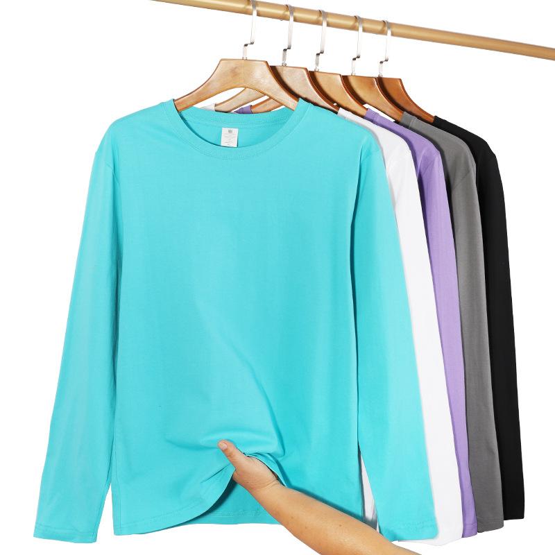 Tシャツ メンズ レディース 長袖 無地 コットン素材 厚手 重厚感 耐久性 シンプル ...