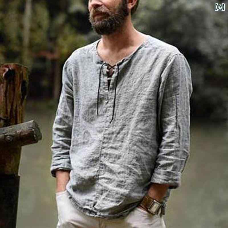長袖Tシャツ メンズ 無地 カットソー トップス インナー シンプル クルーネック コットン混素材 伸縮性 通気性 春夏秋 快適着心地 ベーシック カジュアル スポーツ ルームウェア 体型カバー 動きやすい