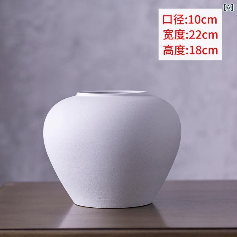Rakuten - 花瓶 陶器 北欧 インテリア 雑貨 ホワイト おしゃれ 飾り 一輪挿し オブジェ リビング ダイニング 玄関 置物 モダン シンプル 空間演出 プレゼント ギフト フラワーベース 安定感があり倒れにくい
