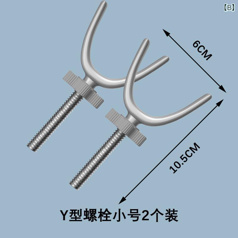 kbox楽天市場店のベビーゲート部品 拡張フレーム固定ボルト Y型アダプター ペットフェンス取付パーツ 階段下柵 補助パーツ 頑丈設計 取り付け簡単 滑り止め強化 転倒防止 安定感向上 設置用アクセサリー 安全対策用品｜アングル2
