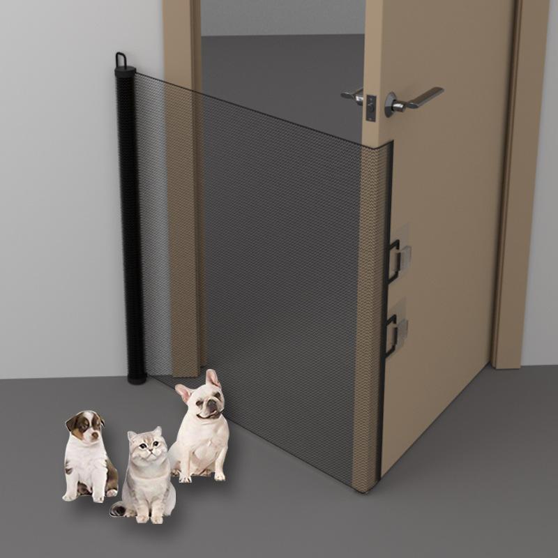 ペットフェンス 猫用 伸縮 ゲート 室内 ペットゲート 犬用 脱走防止 柵 突っ張り式 室内用 ベビーゲート 玄関 キッチン 廊下 階段下 設置簡単 工具不要 倒れにくい 賃貸対応 ゲートバー 小型犬用 室内用柵