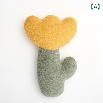 クッションカバー おしゃれ 北欧 花柄 抱き枕カバー 郁金香 45x45cm インテリア 雑...