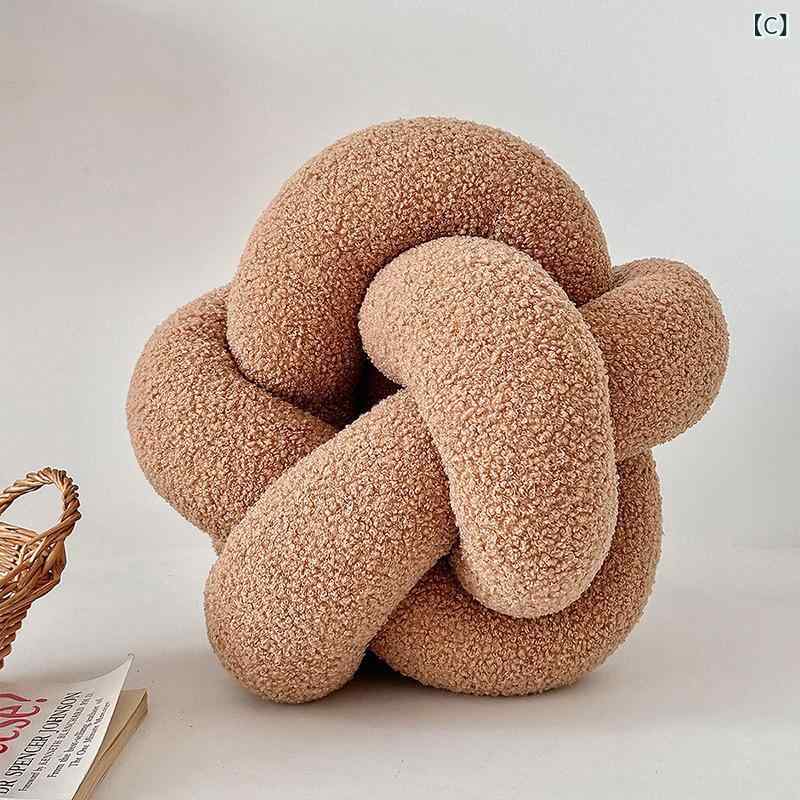 クッション メンズ ノットクッション ぬいぐるみ おしゃれ 抱き枕 北欧 インテリア...