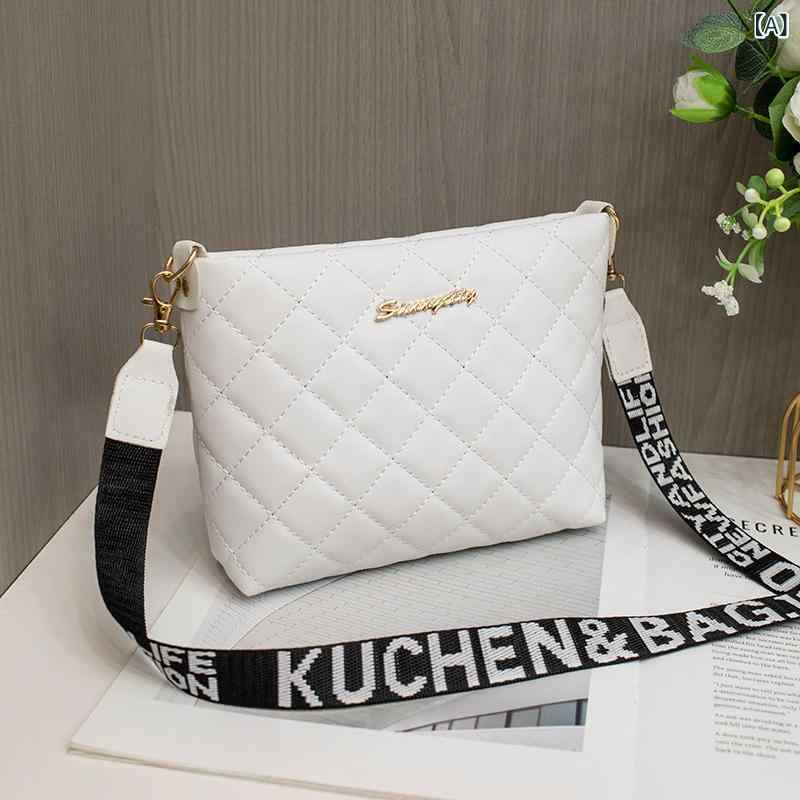 ショルダーバッグ レディース キルティングバケットバッグ 革レザー調バッグ 斜め...