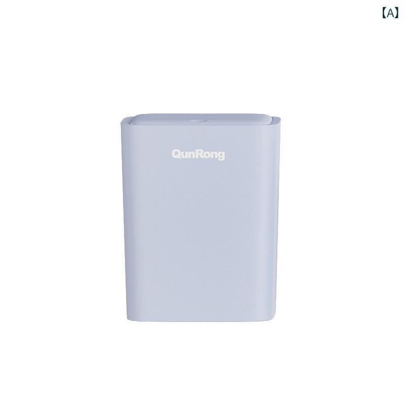 Rakuten - ゴミ箱 ふた付き おしゃれ 大容量 20L スリム 押しボタン式 リビング キッチン トイレ用 ダストボックス シンプル スタイリッシュ 密閉 防臭 臭い漏れ防止 コンパクト 収納しやすい 隙間収納 衛生用品