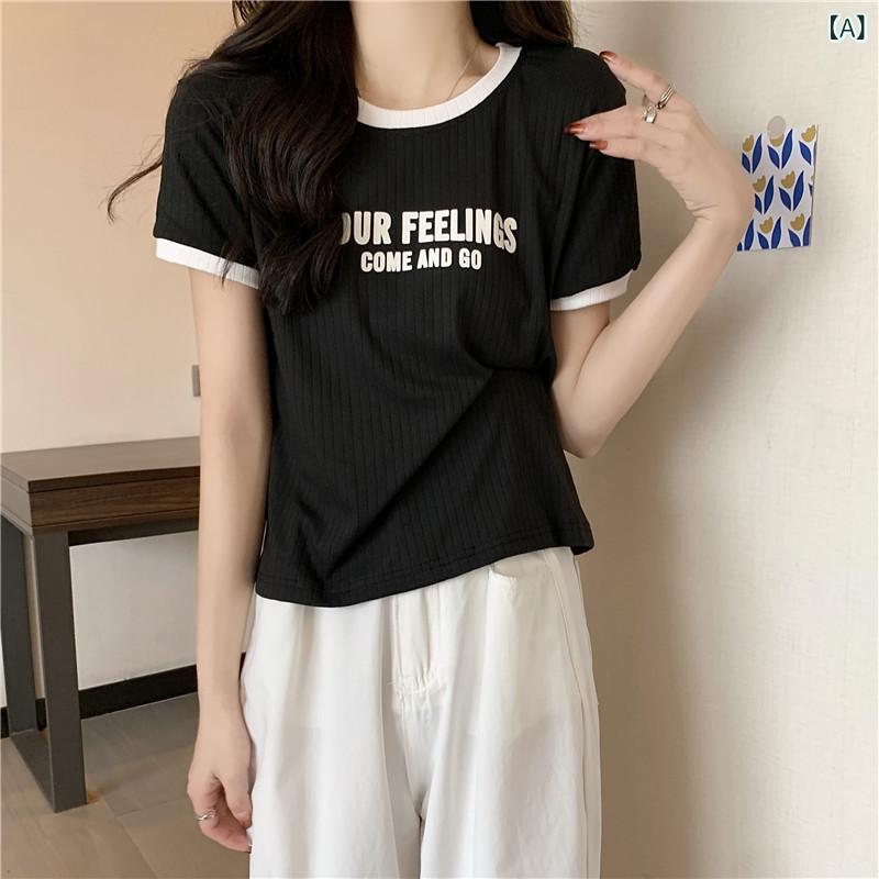 乐天商城 - Tシャツ レディース 半袖 トップス コットン素材 カットソー 無地 シンプル ゆったり オーバーサイズ 体型カバー クルーネック カジュアル 春夏 インナー 重ね着 普段着 動きやすい