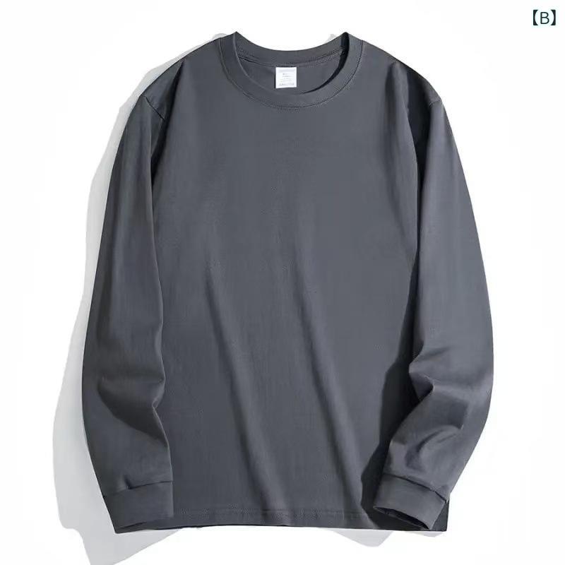 kbox楽天市場店のTシャツ レディース 長袖 コットン素材 クルーネック カットソー トップス 無地 シンプル 重ね着 インナー ロング丈 柔らかい 通気性 ベーシック 動きやすい 春秋冬｜アングル2