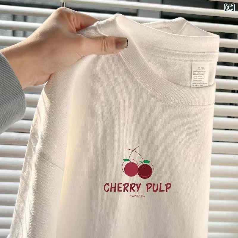 Tシャツ レディース 長袖 コットン素材 無地 クルーネック ゆったり プルオーバー ...