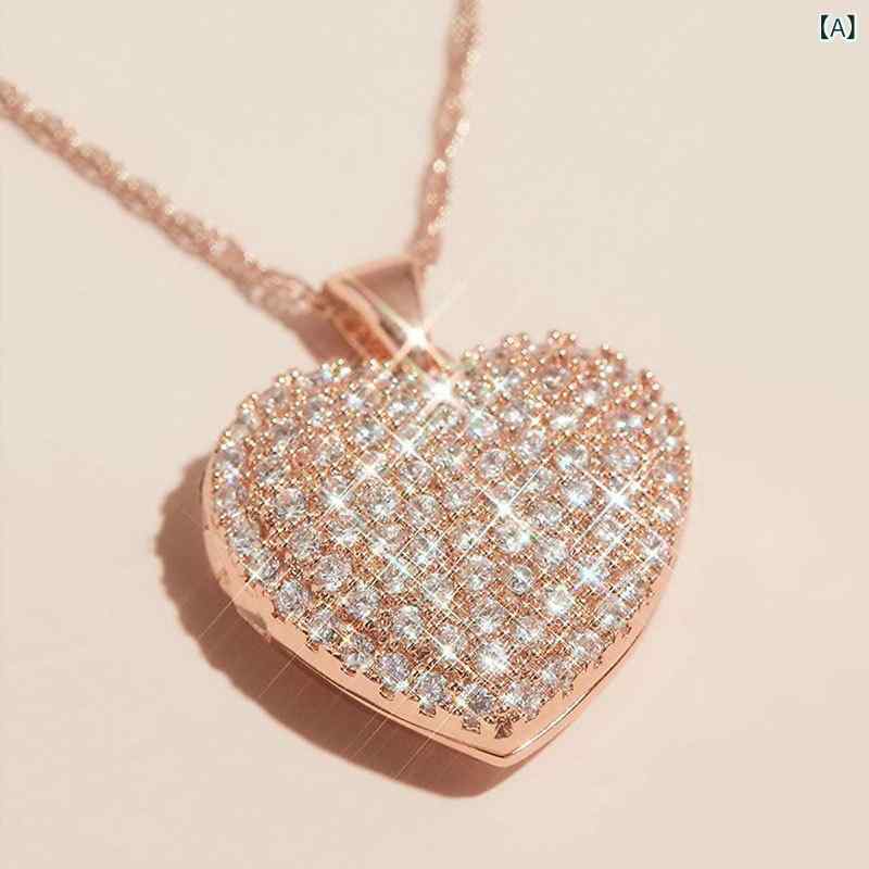 ネックレス レディース ハートモチーフ ペンダント ゴールド アクセサリー ジュエリー ギフト 華奢 チェーン シンプル かわいい おしゃれ オフィス デート プレゼント 誕生日 お祝い 記念日 贈り物 大人っぽい 合わせやすい