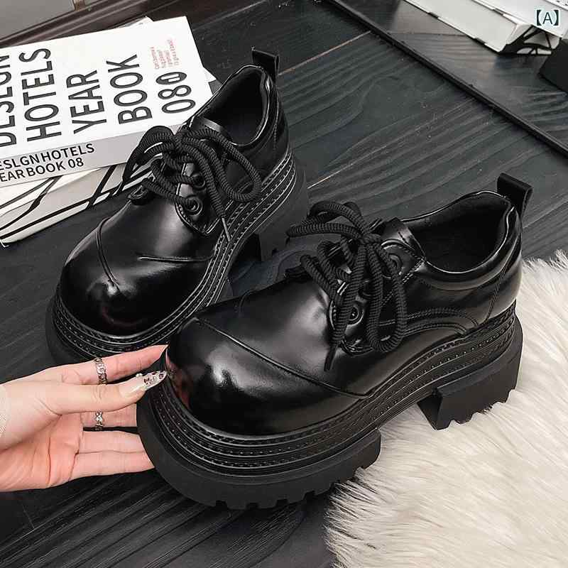 Loafers - ローファー レディース 厚底 おじ靴 マニッシュシューズ 革レザー クラシック レトロ風 疲れにくい 安定感 履きやすい 歩きやすい プラットフォーム ローヒール 通学 通勤 お出かけ カジュアル ビジネス スタイルアップ