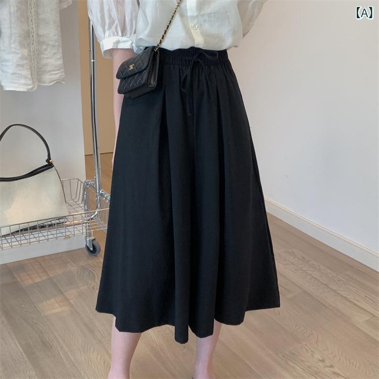 ガウチョパンツ レディース ワイドパンツ ハイウエスト ロング丈 ゆったり センタ...