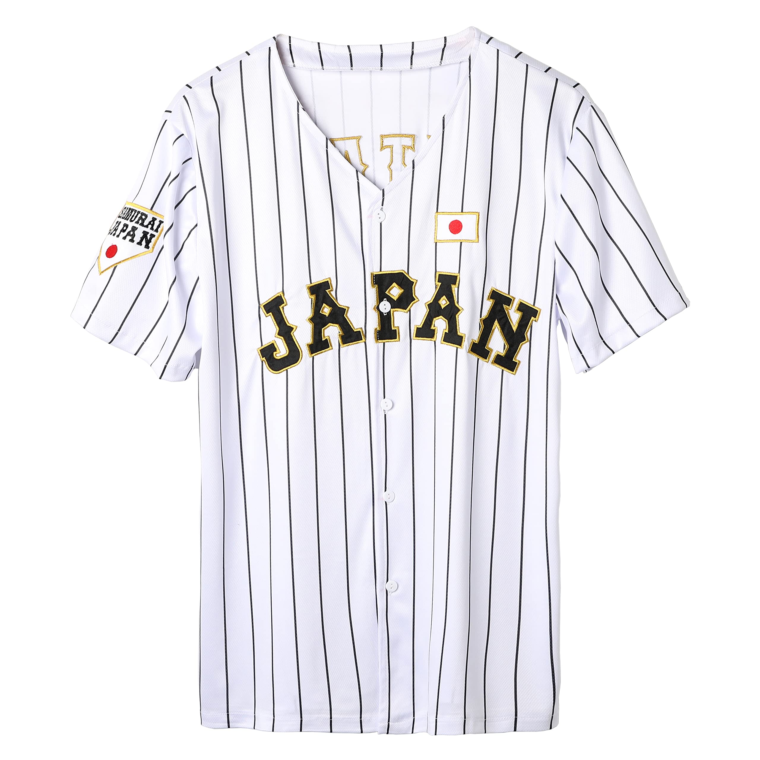 ユニフォーム 子供 サイズ WBC ユニフォーム 侍ジャパン 野球 背番号16 野球 半袖 応援 子供140 刺スタイル