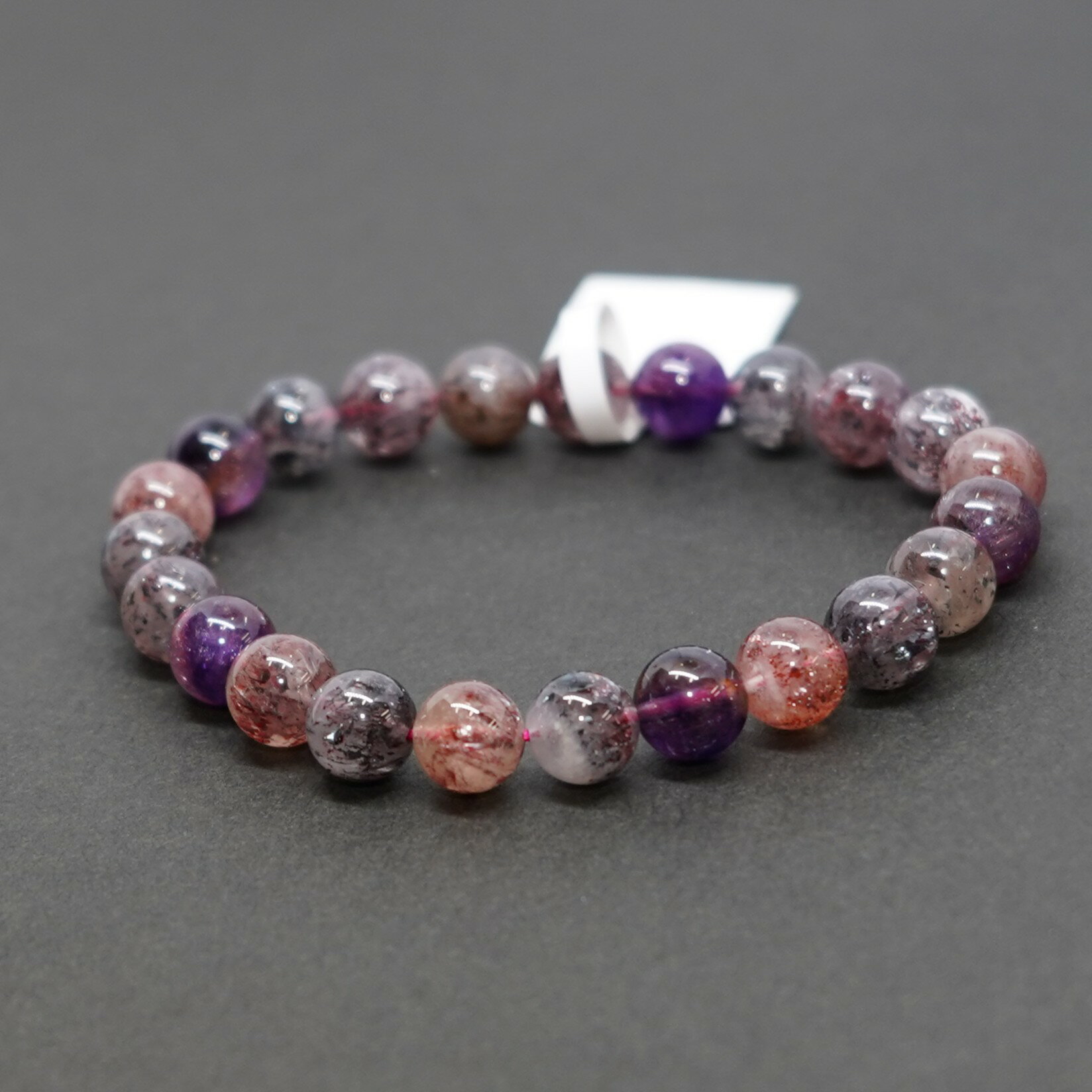 スーパーセブン ブレスレット 天然石 パワーストーン 開運 恋愛運 仕事運 浄化 癒し お守り ギフト 高品質