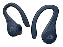 ブルートゥース スポーツイヤホン Victor HA-EC25T 完全ワイヤレスイヤホン 耳かけ式 本体質量6.9g(片耳) 最大30時間再生 防水仕様 Bluetooth Ver5.1対応 スポーツ向け ブルー HA-EC25T-A