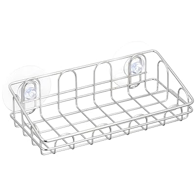 和平フレイズ(Wahei freiz) たわしラック ワイヤー ステンレス 吸盤式 水はけの良いワイヤー材 SUIグー..