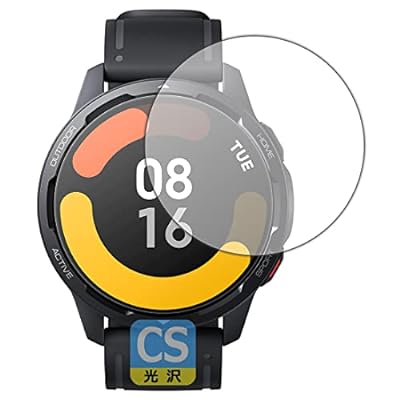 PDA工房 Xiaomi Watch S1 Active Crystal Shield 保護 フィルム 光沢 日本製