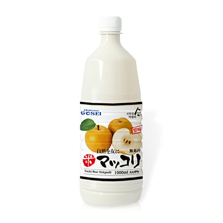 【ポイント5倍UP！マラソン限定！】【賞味期限 2026年2月10日】五星 マッコリ 醇 梨マッコリ 1000ml / 韓国マッコリ 伝統酒 韓国酒 マッコリ 訳あり商品 韓美食アウトレット 数量限定 なくなり次第終了
