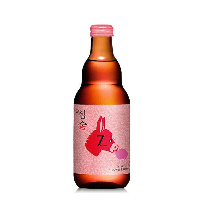 【スーパーSALEポイント20倍】【賞味期限 2026年3月4日】シムスル7 バブル 330ml / 7% 韓国お酒 ペサンミョン酒家 訳あり 数量限定 なくなり次第終了