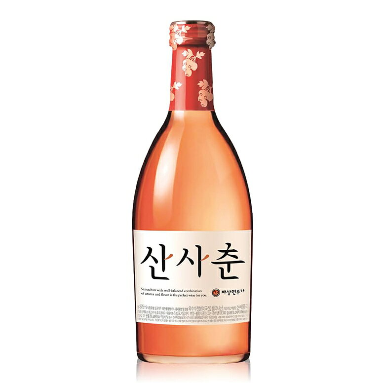 【スーパーSALEポイント20倍】【賞味期限 2026年3月14日】ペサンミョン酒家 サンサチュン 375ml 13% 韓国お酒 訳あり 数量限定 なくなり次第終了