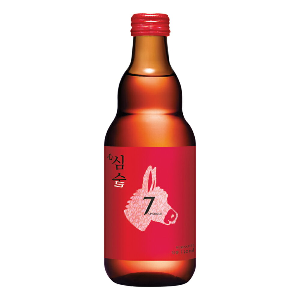 【ポイント20倍UP！マラソン限定！】【賞味期限 2026年5月30日】シムスル7 330ml／ベサンミョン酒家 スパークリング 果実酒 韓国酒 ベリーフレーバー 訳あり 数量限定 なくなり次第終了