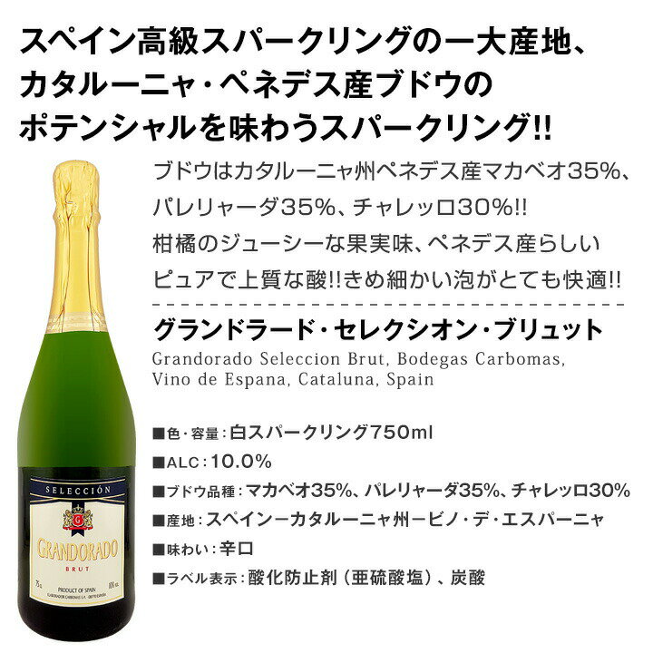 ワインセット ワイン セット 詰め合わせ 泡 白ワイン 赤ワイン スパークリング 赤...