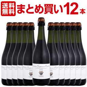 微発泡 赤ワイン 【送料無料】【まとめ買い】ガヴィオリ・ランブルスコ・グラスパロッサ・ディ・カステルヴェトロ・アマービレ　12本