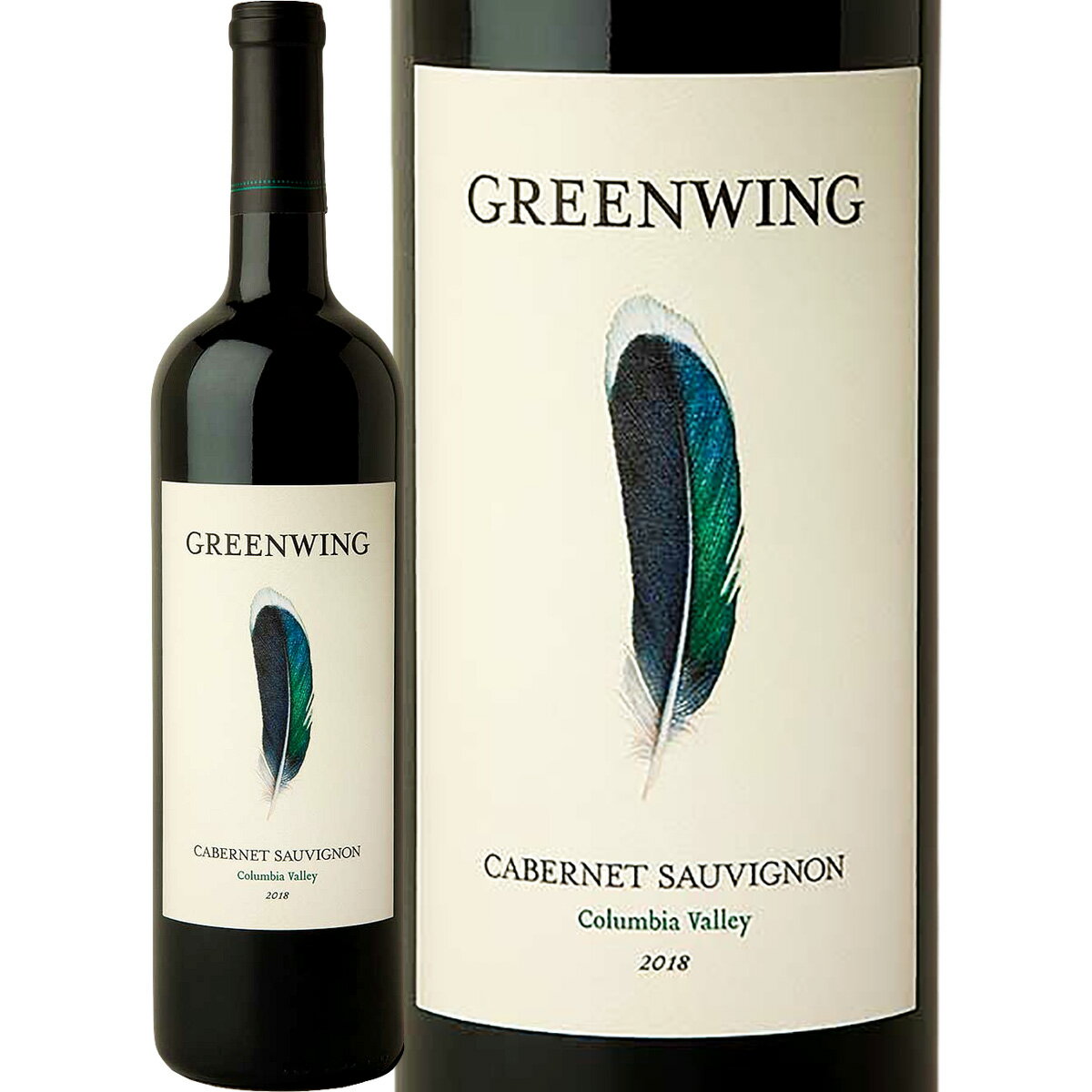 グリーンウィング・カベルネ・ソーヴィニョン2018【アメリカ】【ワシントン】【赤ワイン】【750ml】【Greenwing】【Canvasback】【Duckhorn】