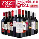 【送料無料】第25弾！1本あたり732円(税込)!!採算度外視の大感謝!厳選赤ワイン12本セット