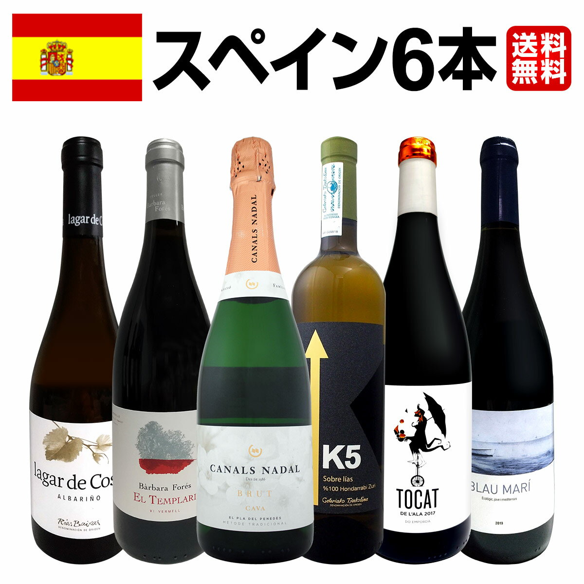 【送料無料】華麗なる新時代スペインワインセット!!