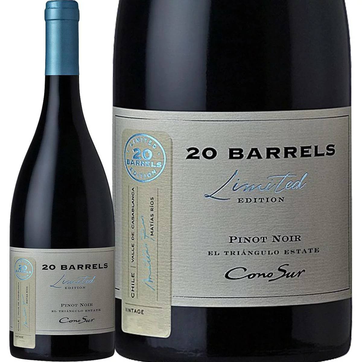 ピノノワール コノスル・20バレル・ピノ・ノワール 2021【チリ】【赤ワイン】【750ml】【辛口】【Cono Sur】