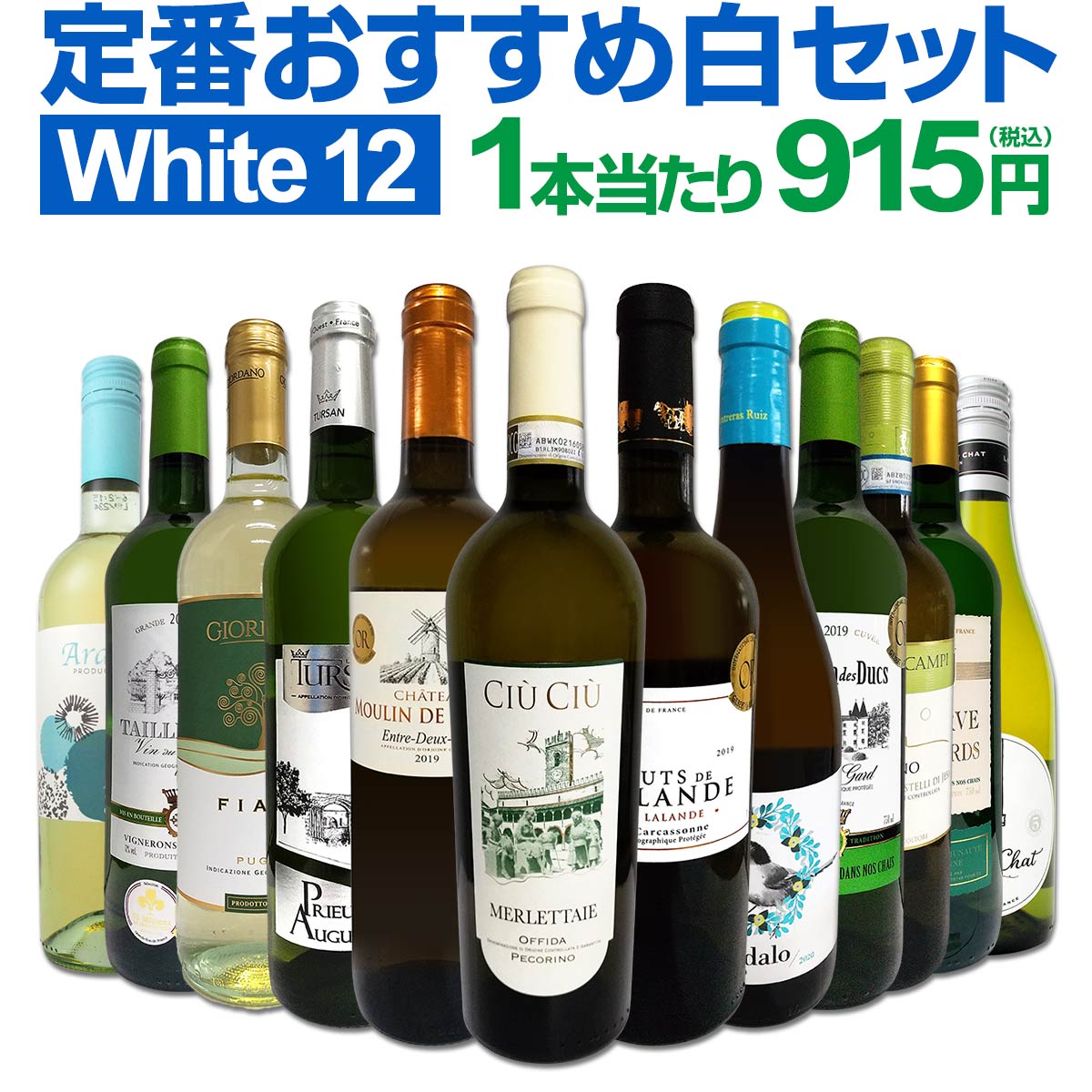 白ワインセット 【送料無料】第150弾！超特大感謝！≪スタッフ厳選≫の激得白ワイン 750ml 12本セット！ワインセット 辛口 白ワインセット シャルドネ 金賞ワイン 飲み比べ 詰め合わせ ギフト プレゼント 贈り物