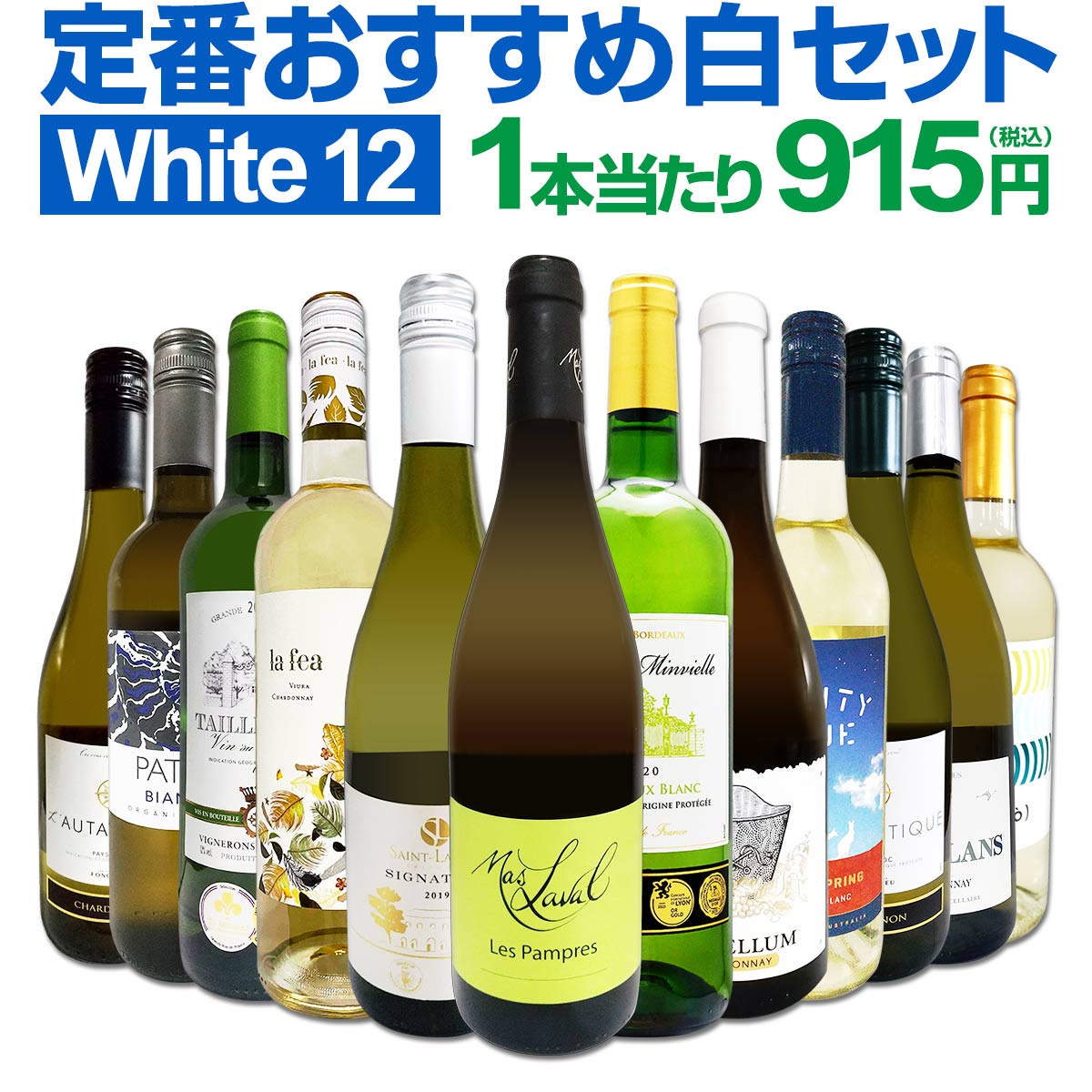 白ワインセット 【送料無料】第159弾！超特大感謝！≪スタッフ厳選≫の激得白ワイン 750ml 12本セット！ワインセット 辛口 白ワインセット シャルドネ 金賞ワイン 飲み比べ 詰め合わせ ギフト プレゼント 贈り物