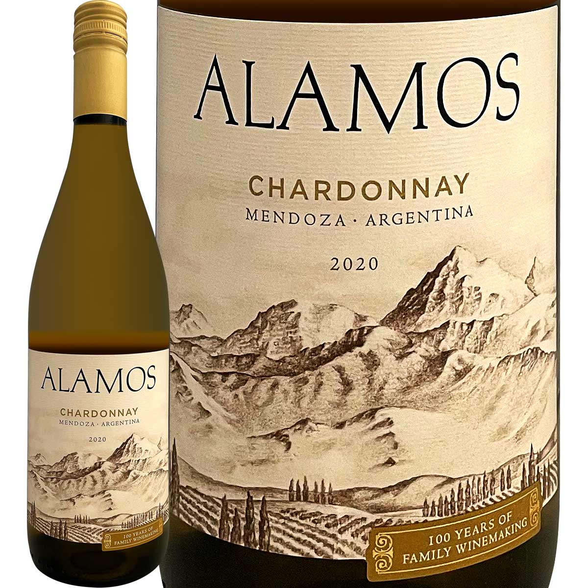 カテナ・アラモス・シャルドネ 　2020　白ワイン パーカー90点 アルゼンチン Catena Alamos 南米ナンバーワン