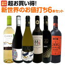 【送料無料】超お買い得！当店独自輸入のワインを中心に新世界のお値打ち6本セット！マスター・オブ・ワインの選ぶワインが登場！