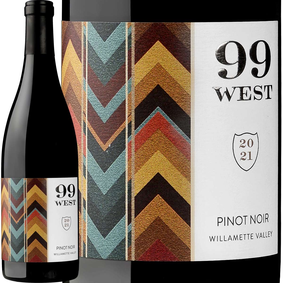 99ウエスト・ウィラメット・ヴァレー・ピノ・ノワール　2021【アメリカ】【オレゴン】【赤ワイン】【750ml】【辛口】