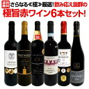 【送料無料】さらなる≪極≫厳選！飲み応え抜群の極旨赤ワイン6本セット!!