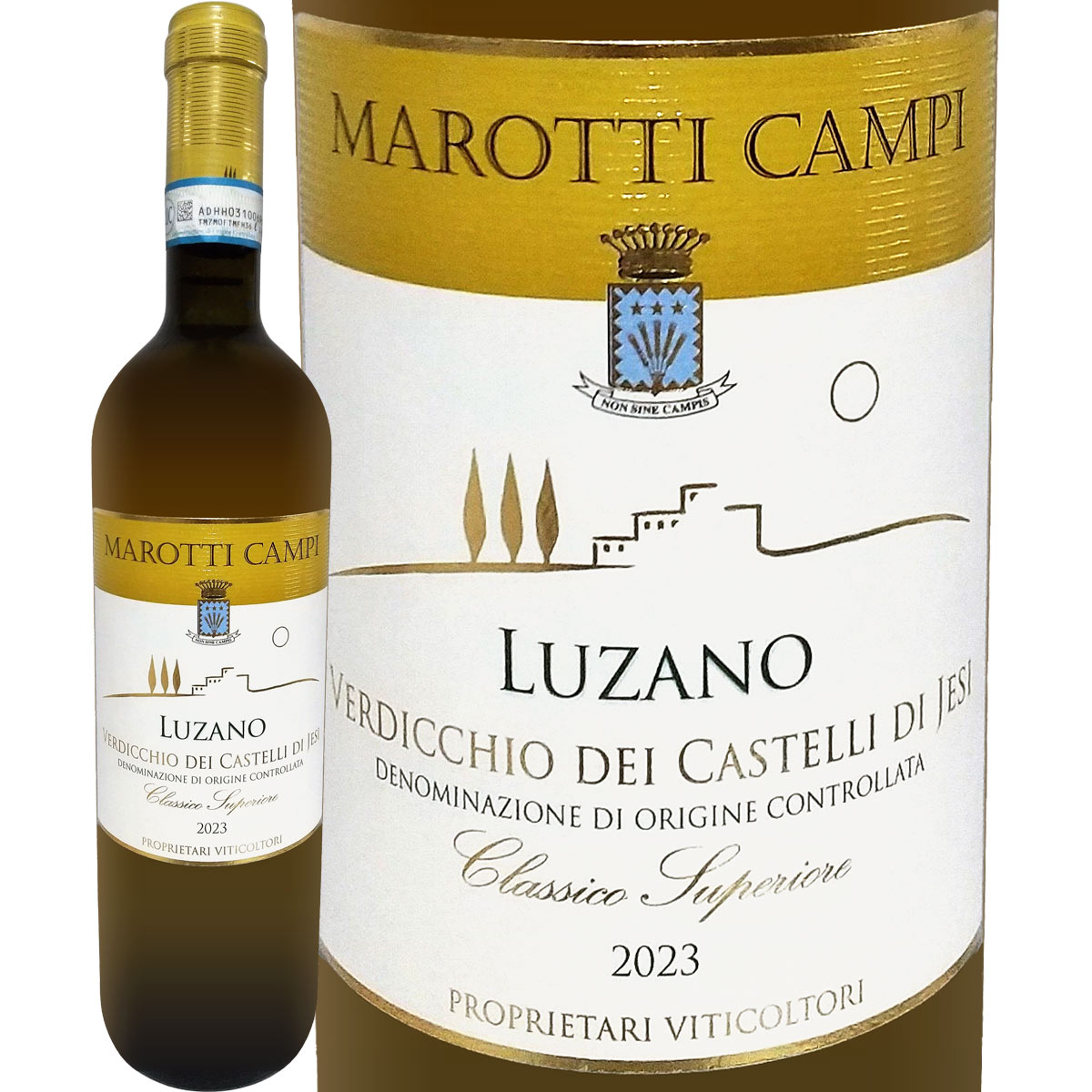 マロッティ・カンピ・ヴェルディッキオ・ディ・カステッリ・ディ・イエージ・クラシコ・スペリオーレ・ルザーノ 2023