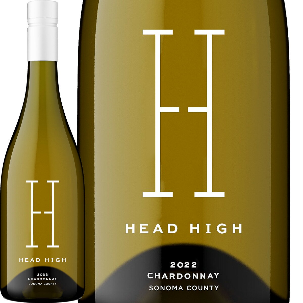 ヘッド・ハイ・ソノマ・カウンティ・シャルドネ　2022【アメリカ】【白ワイン】【750ml】【辛口】【Head High】のサムネイル