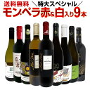 【送料無料】モン・ペラ赤&白入り!感謝記念で当店オススメばかりを厳選した特大スペシャル9本セット!
