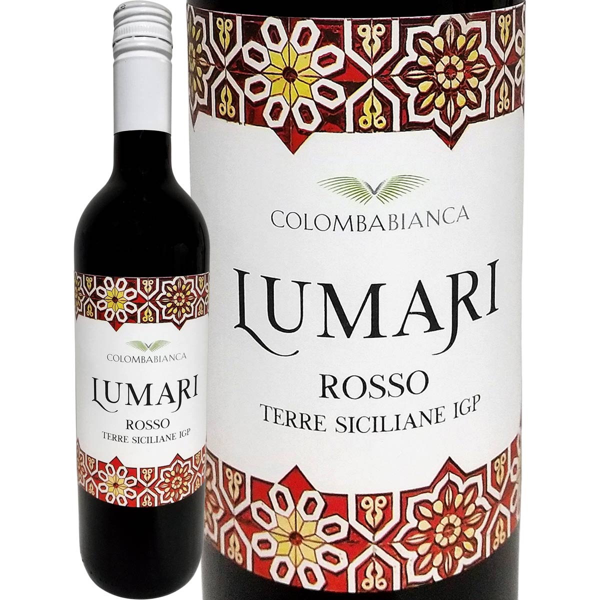 コロンバ・ビアンカ・ルマリ・テッレ・シチリアーネ・ロッソ【赤ワイン】【750ml】【シチリア】