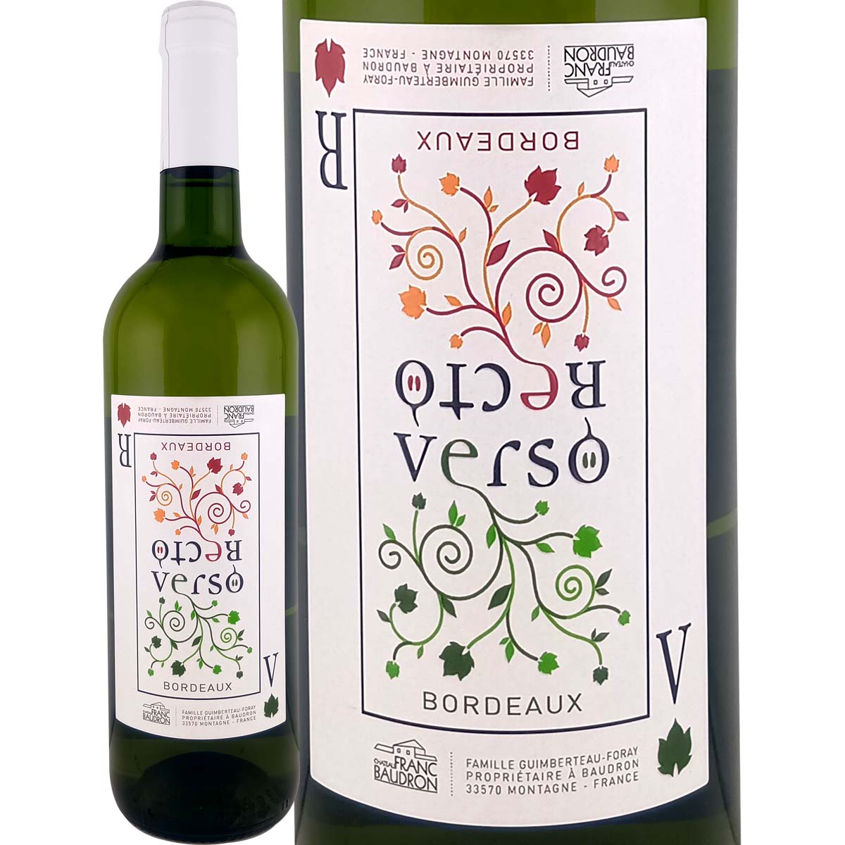 ヴェルソ・ボルドー・ブラン・オーガニック 2023