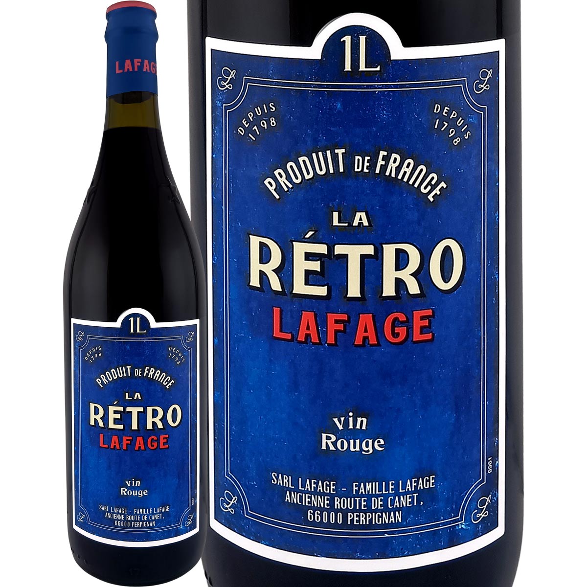 ラファージュ≪ラ・レトロ≫2024フランス 赤ワイン 1000ml