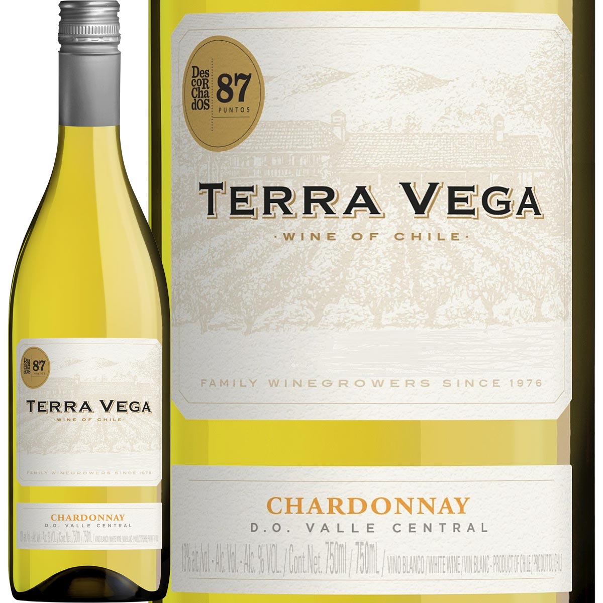 テラ・ヴェガ・シャルドネ(最新ヴィンテージでお届け）