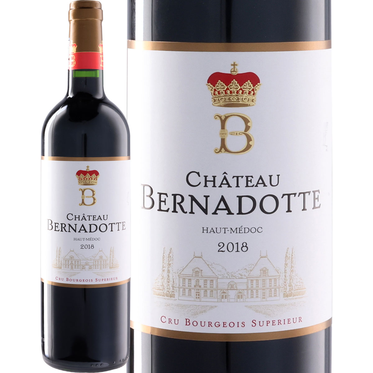 樂天商城 - シャトー・ベルナドット 2018フランス ボルドー 750ml マルゴー