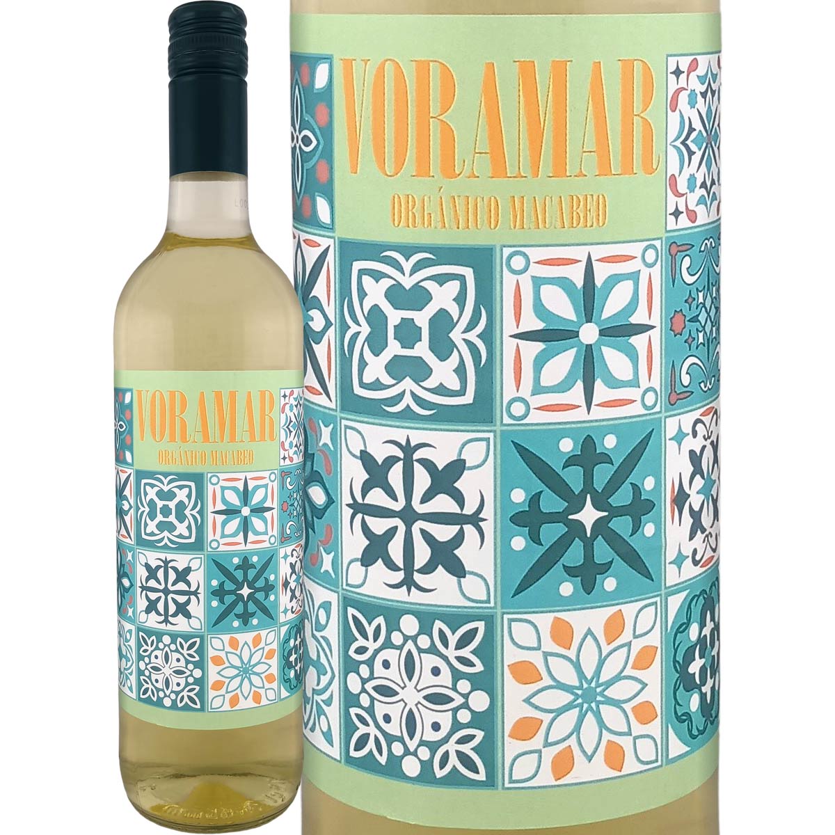 ヴォラマール・ブランコ・オーガニック(最新ヴィンテージでのお届け) スペイン 白ワイン 750ml 辛口 マカベオ ビウラ D.O.ウティエル・レケナ バレンシア州 有機栽培 認証 EU 有機JAS CAAE ビオロジック 世界最高ワイン生産協同組合 当店完全オリジナルラベル ビーチリゾート kbwine-10036354 京橋ワイン パッケージ画像