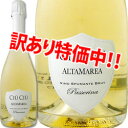 【訳あり】1,780円(税別)⇒1,580円(税別)チウ・チウ・アルタ・マレア・ブリュット【イタリア】【白スパークリングワイン】【750ml】【ミディアムボディ...