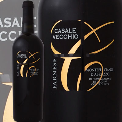 ファルネーゼ・カサーレ・ヴェッキオ・モンテプルチアーノ・ダブルッツォ 2015イタリア 赤ワイン 750ml フルボディ 辛口 神の雫 Farnese Casale Vecchio