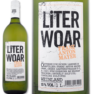 ヴァイングート　フランツ・アントン・マイヤー リターヴォア　ヴァイス　(1000ml)　2018【オーストリア】【白ワイン】【1000ml】【ライトボディ】【辛口】【グリューナー・フェ ルトリーナー】