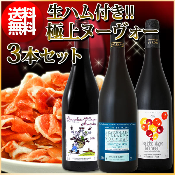 【早期予約特典ポイント10倍】【送料無料】てんこ盛り生ハム付き！京橋ワインが誇る空前絶後の【3...